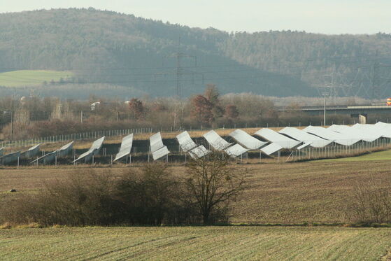 PV-Anlage nahe Unterhaid